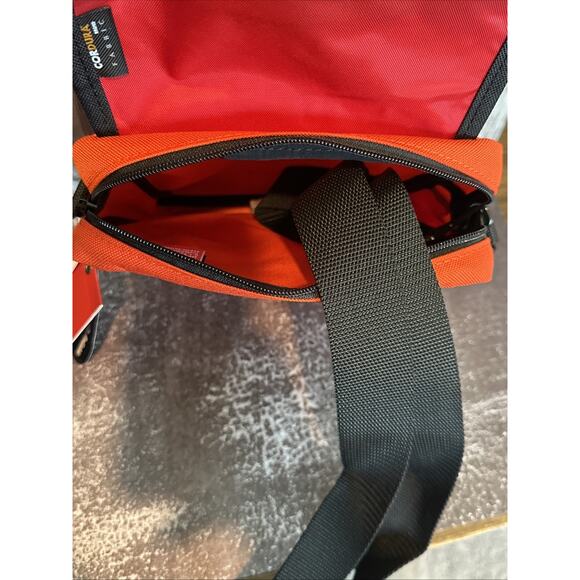 Manhattan Portage New York Urban Messenger Bag (1407) Orange $59 NWT New - Picture 3 of 3